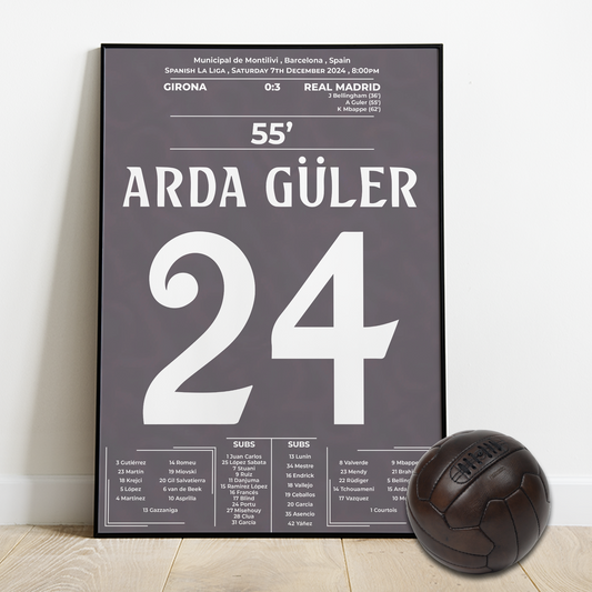 Arda Güler Shines Bright with a Goal and Standout Performance